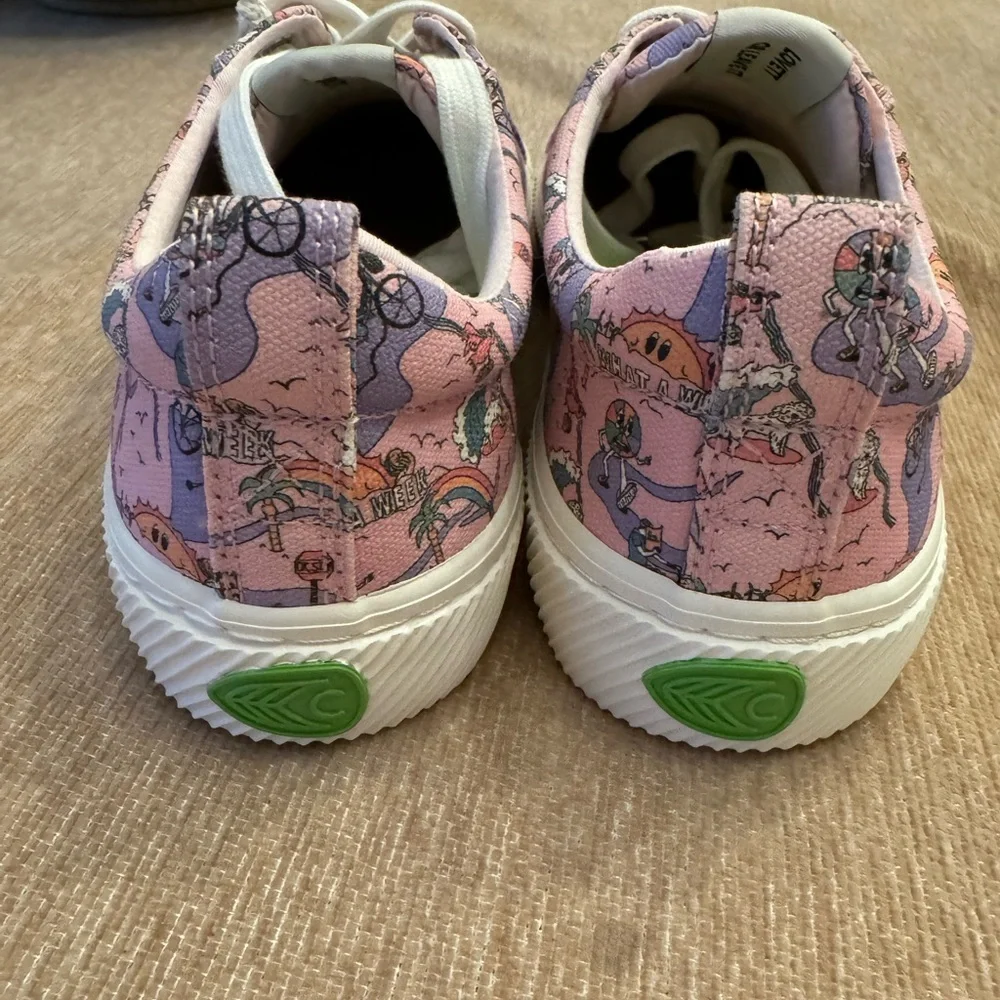 NWT! Cariuma Crooked Media Lovett or Leave It Low Sneaker, sz 7.5 - Picture 10 of 11